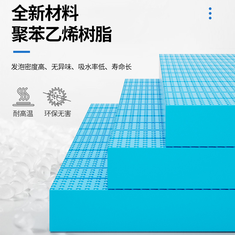 XPS白色挤塑聚苯乙烯泡沫塑料保温板B1级：地暖屋顶隔热新宠，节能又环保！✨