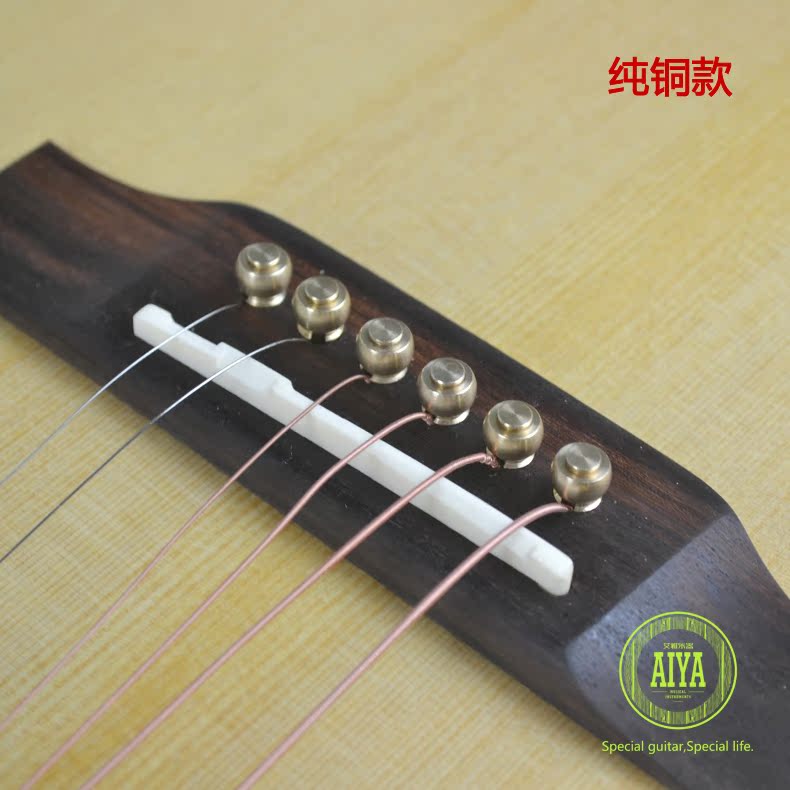 牛骨乌木吉他弦钉太绝了！音准稳到飞起，琴友都在抢！