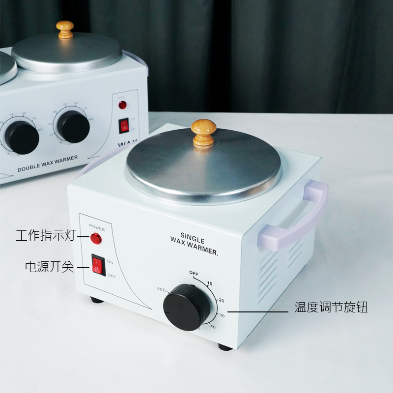 可控温蜜蜡加热器：美容院必备神器，告别冬日冰冷脱毛体验！