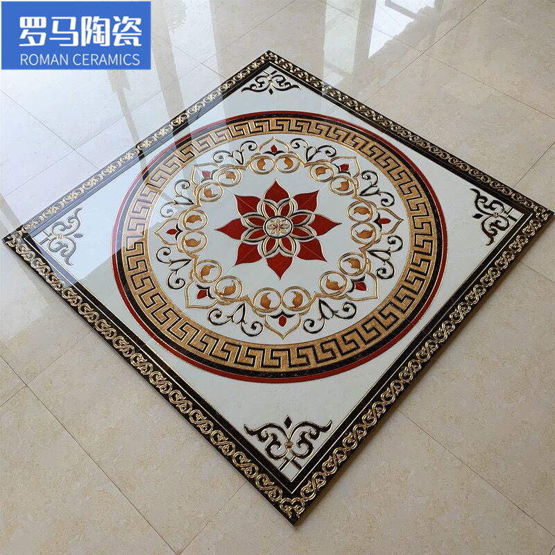 800x800欧式拼花瓷砖，打造奢华客厅与餐厅的秘诀✨