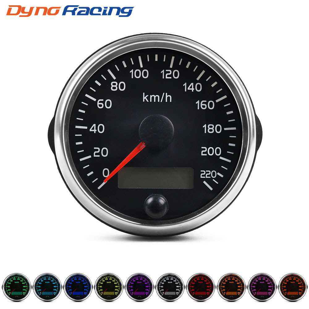 85MM车速表里程表真香！二合一LCD仪表，220km/h超能装！这波改装太值了