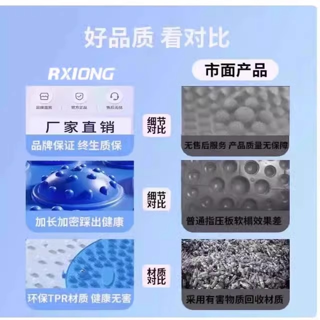足底按摩脚垫：释放双脚压力，享受极致放松！