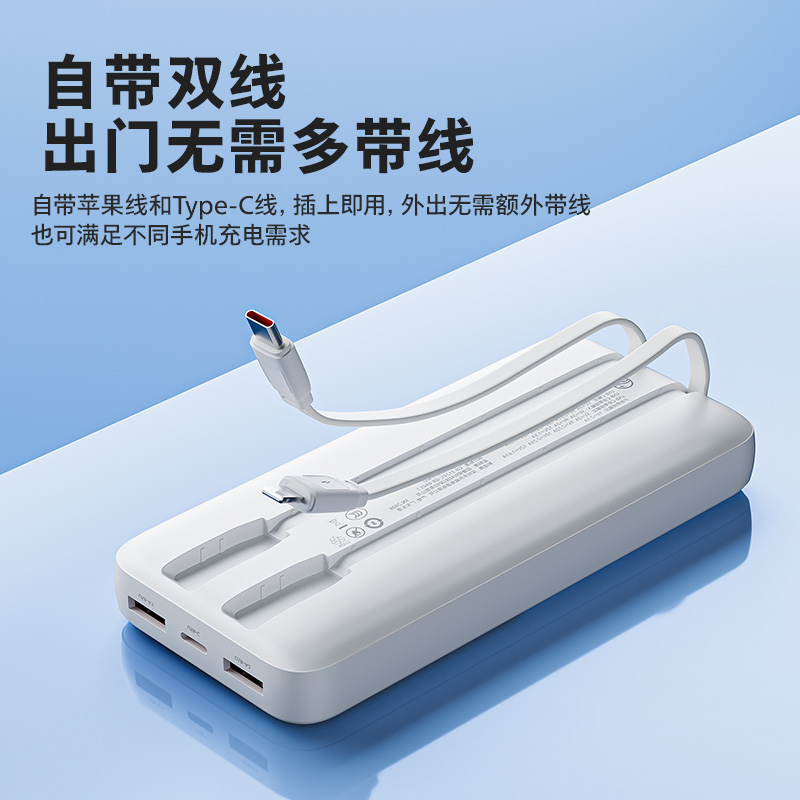 飞利浦2024新款20000毫安充电宝：超薄便携，拯救电量危机！