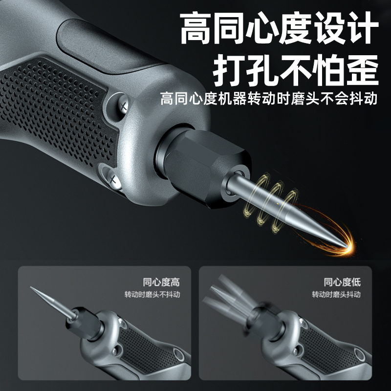 充电电磨机：雕刻艺术的得力助手，打造你的木雕核雕玉石雕刻梦！