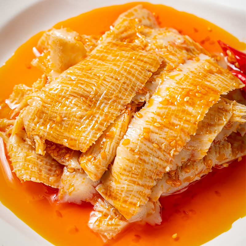 四川凉菜新宠：椒麻牛脆肚，250g开袋即食，酒店饭店商用成品菜