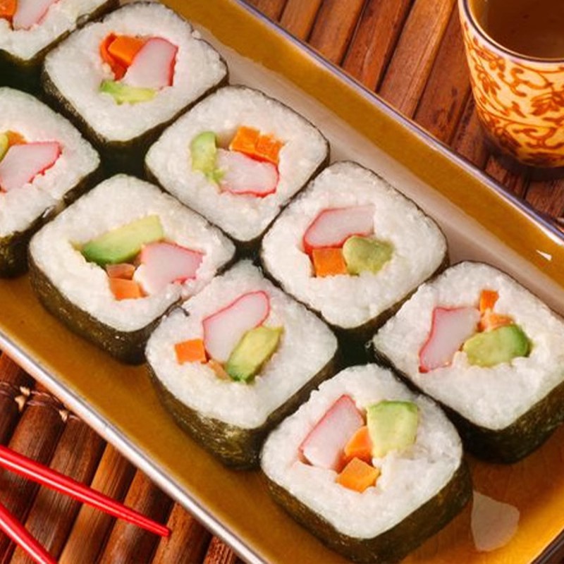 日料寿司必备神器——友联长条模拟蟹柳，1kg装10包，吃货们的福音！
