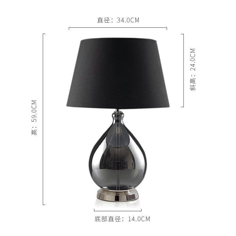 essonio意大利中古美式轻奢台灯：点亮卧室的高级感✨