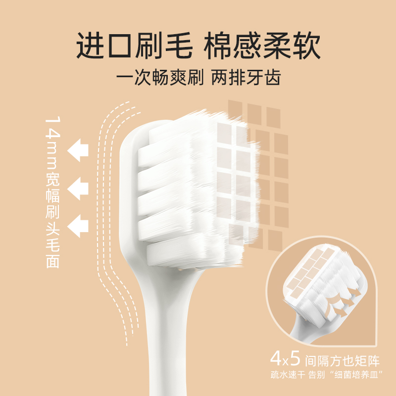 坐月子牙刷+牙膏30支套装！产后护理神器，宝妈必入！这波不冲亏麻了