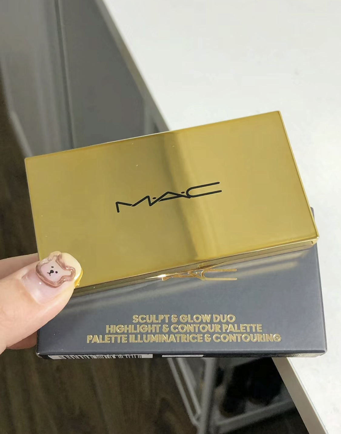 王炸CP！包邮MAC魅可小金盒双色修容，生姜高光+Omega鼻影，美出新高度！