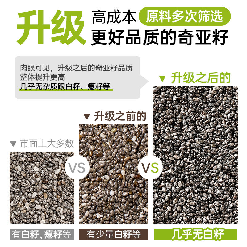 璞匠有机奇亚籽：墨西哥进口的饱腹神器，冲泡即食的代餐新潮流！