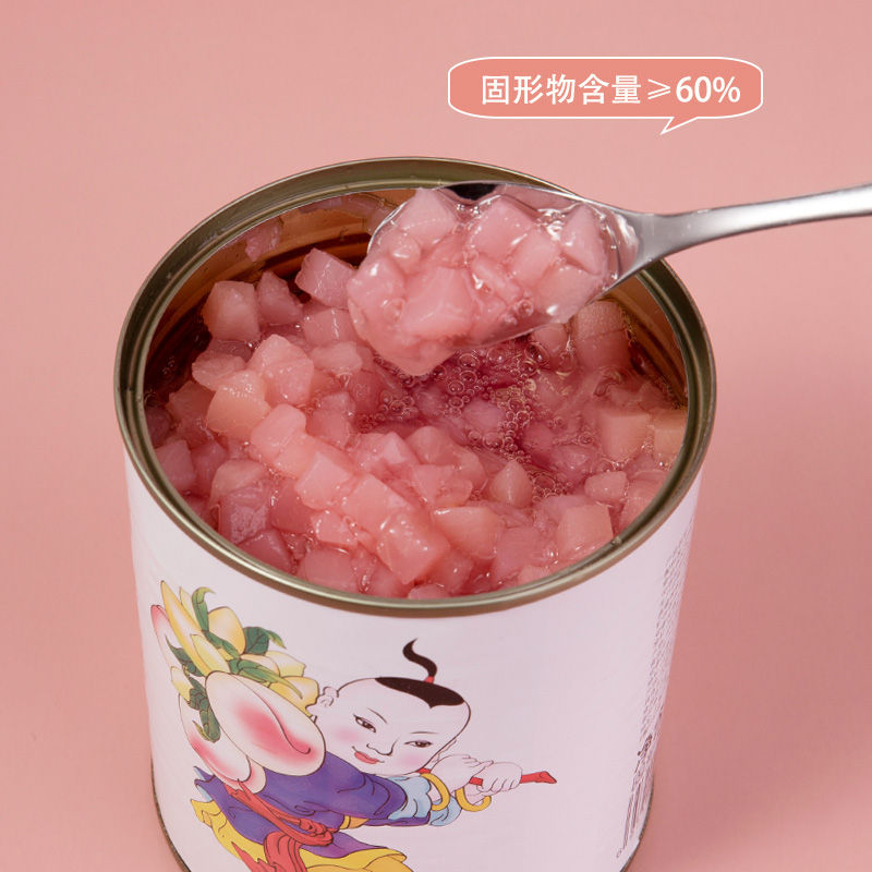 广禧糖水荔枝罐头：甜蜜诱惑，奶茶店的秘密武器！