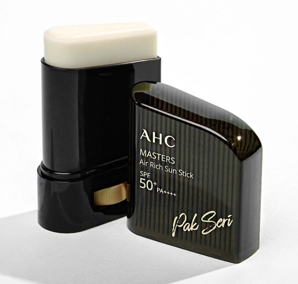 新品韩国AHC MASTERS小黑盾防晒棒霜，SPF50持久轻薄，14g包邮，防晒新宠儿！