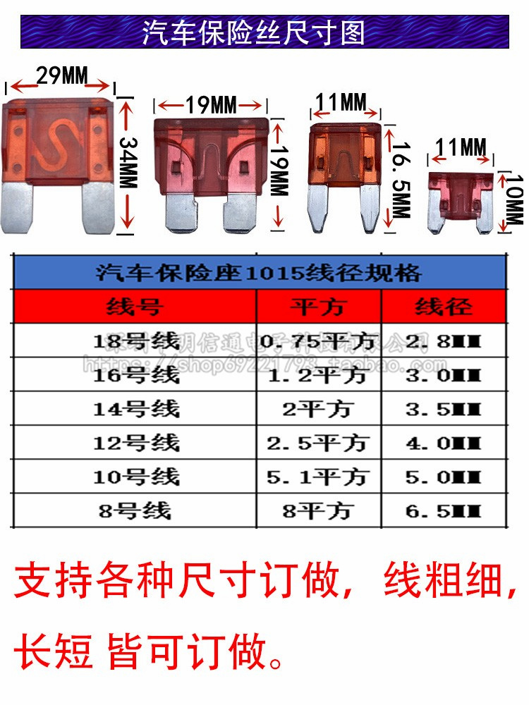 MINI小插保险座16MM保险丝座汽车保险丝座3568保险丝座KEYSTONE：汽车电路安全守护神的秘密武器