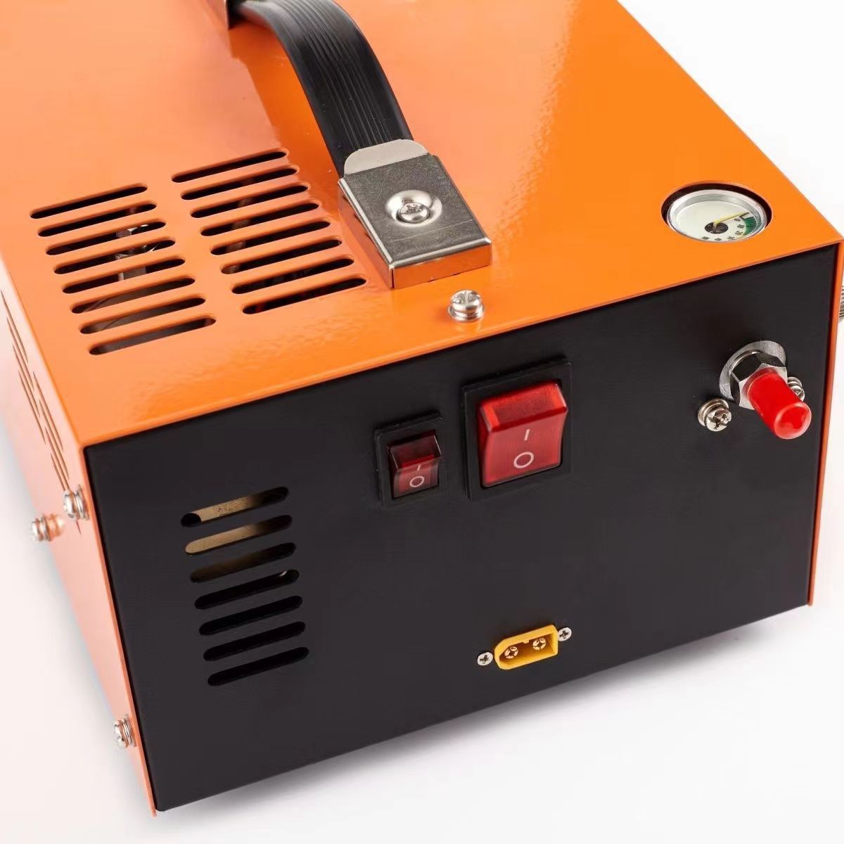 220V12V车载高压打气机！30Mpa超猛充气神器，潜水呼吸泵也能搞定？