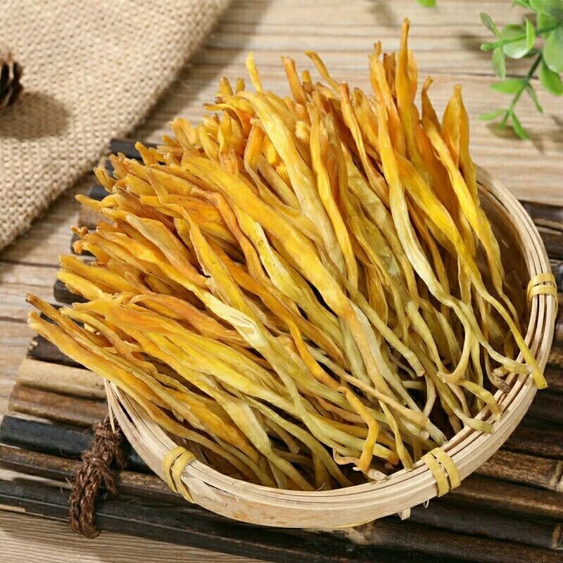 特级黄花菜：农家自然日晒，湖南土特产，新鲜脱水蔬菜，净重包邮！