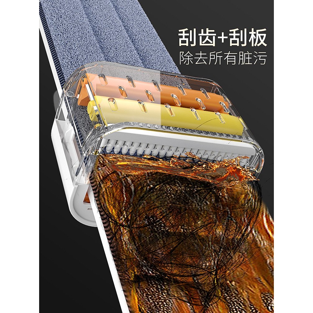 羽毛球馆专用大拖把！吸汗防滑神器，清洁效率翻倍