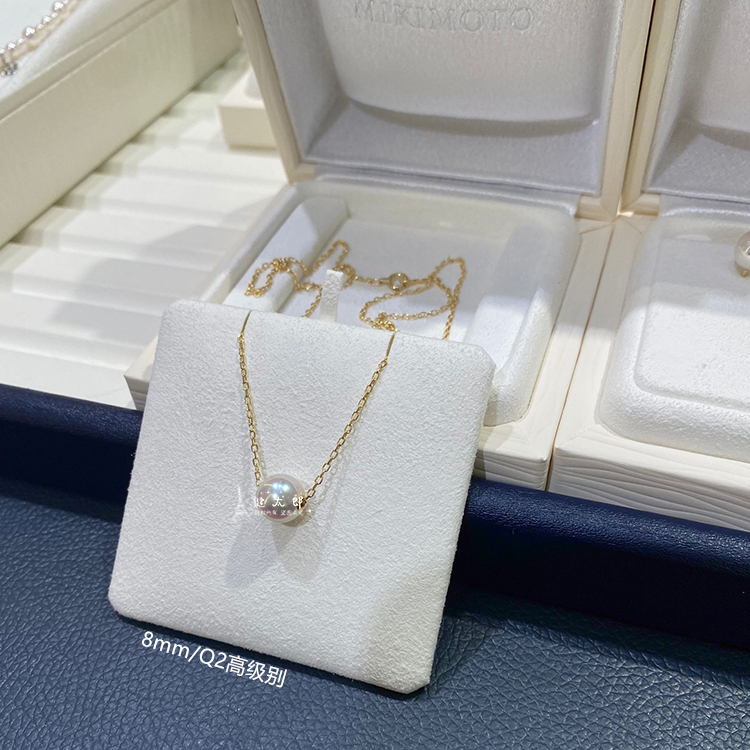 涨价前入手！御木本MIKIMOTO K金阿古屋珍珠项链，优雅永不过时✨