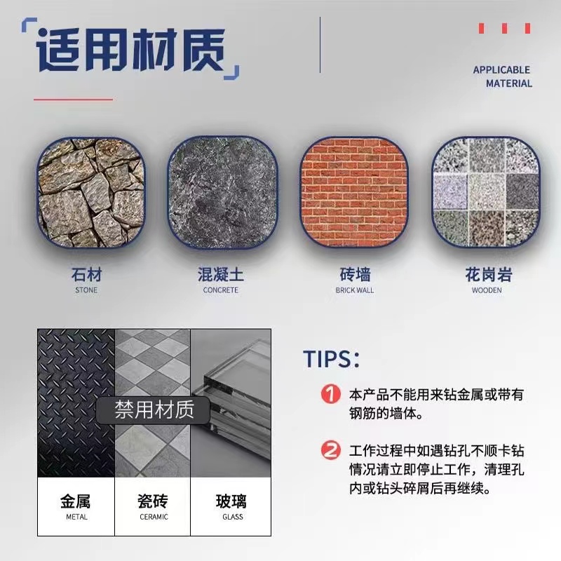 加长电锤冲击钻头：穿墙神器，轻松搞定各种打孔难题！
