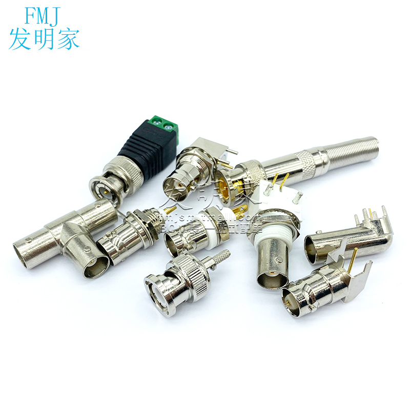 BNC母座纯铜的秘密：Q9插座全铜BNC视频监控插座，连接器界的王者归来！