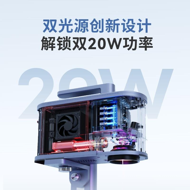 激光啄木鸟L1PRO雕刻机标准版：8成新，雕刻界的宝藏神器！️