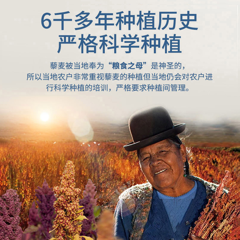 中粮高原三色藜麦米1kg！代餐粥天花板来了！青海藜麦真的绝了！