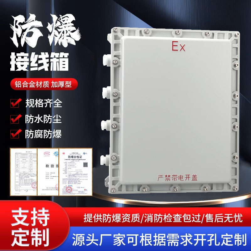 防爆接线配电箱控制空箱仪表按钮箱操作柱断路器箱：专业定制，安全无忧的选择！