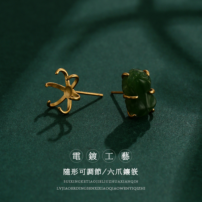 泰和恒美黄金淡水珍珠耳钉：港风百搭，气质时髦，让你瞬间变身小香风女神✨