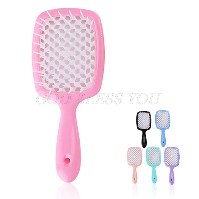 2019Tangled Hair Brush Salon Hair Styling Tools Large Plate：打造沙龙级造型，告别打结烦恼！