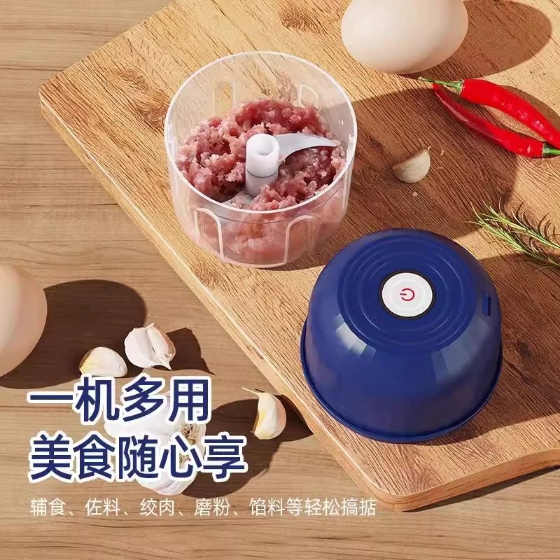 半球绞肉机真香预警！手动多功能神器，厨房小白也能秒变大厨
