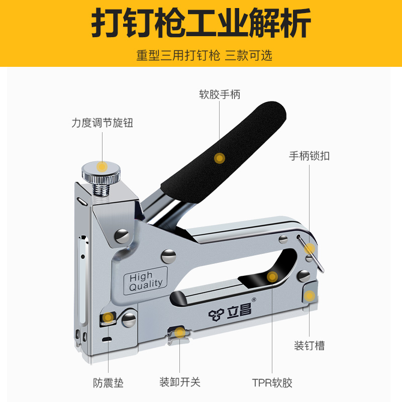 建筑木工专用工具大全：阴角枪与打钉神器，手动钉枪的终极指南！
