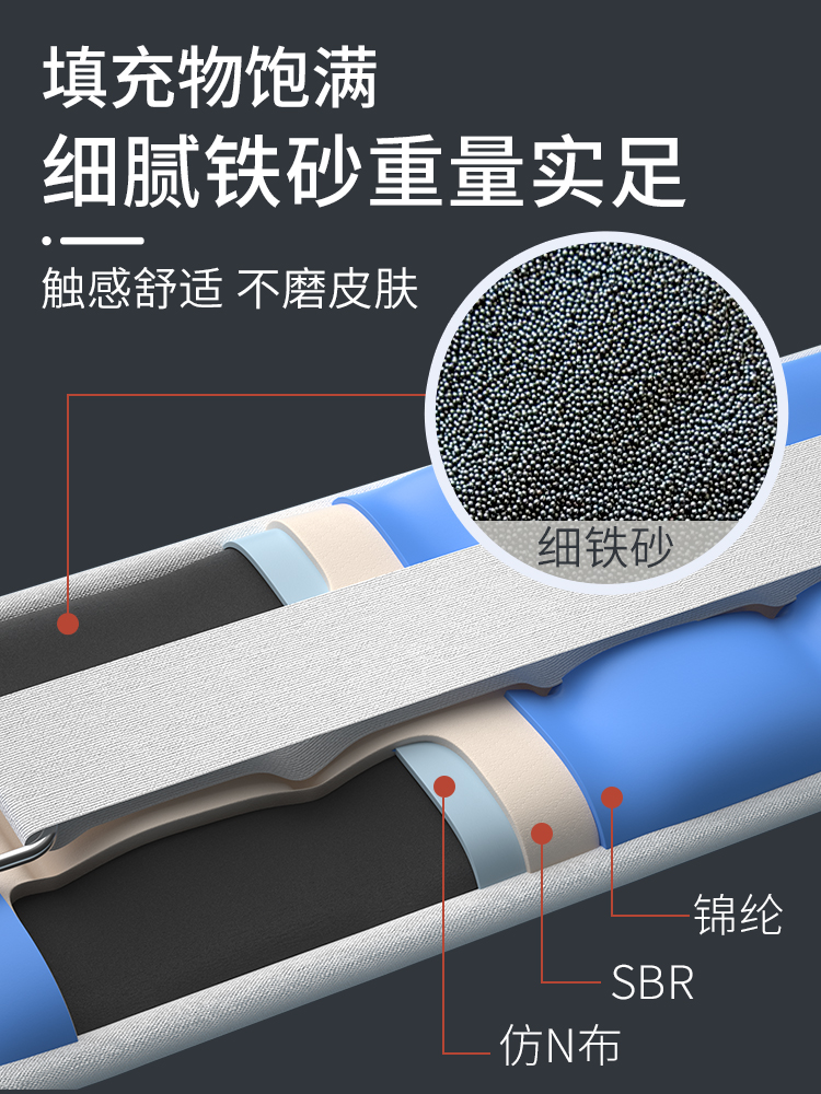 中学生儿童也能练出马甲线！负重沙袋绑腿实测，运动党必入