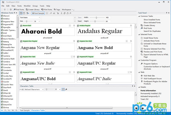 FontExpert(字体管理软件)v12.0免费版