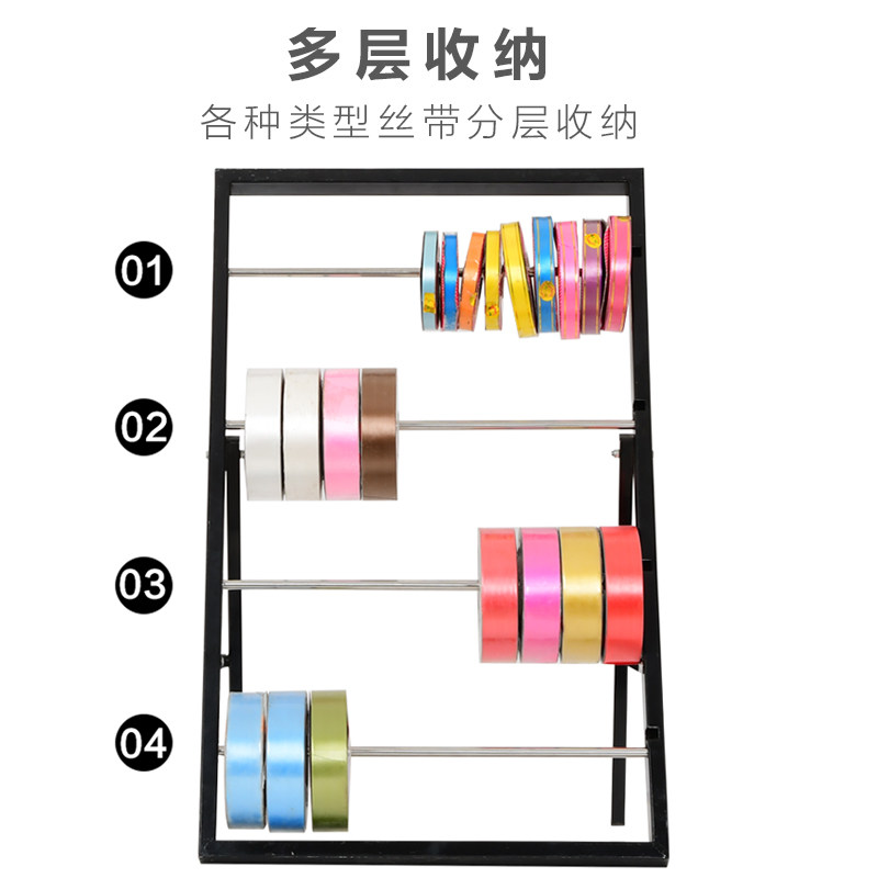 新款铁艺丝带架：花店必备神器，如何优雅地收纳你的鲜花与彩带？