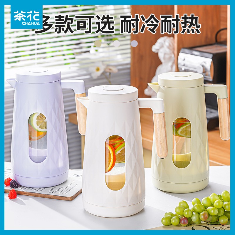 冷水壶玻璃耐高温家用防爆防摔泡茶壶大容量凉水杯白开晾凉储水壶，真的太香了！