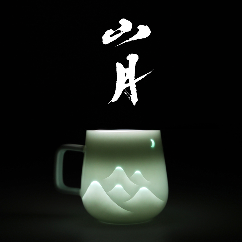 景德镇2025十二生肖玲珑陶瓷情侣对杯，收藏级茶艺美学新高度！