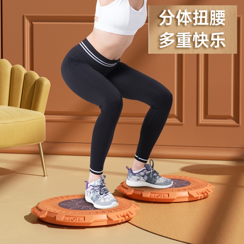 2024年新款多功能扭腰盘：轻松在家瘦腰，女性收腹神器大揭秘！