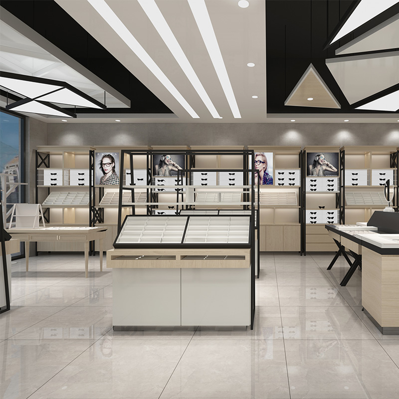 眼镜店神器！中岛柜+展示架全攻略，陈列效果炸裂