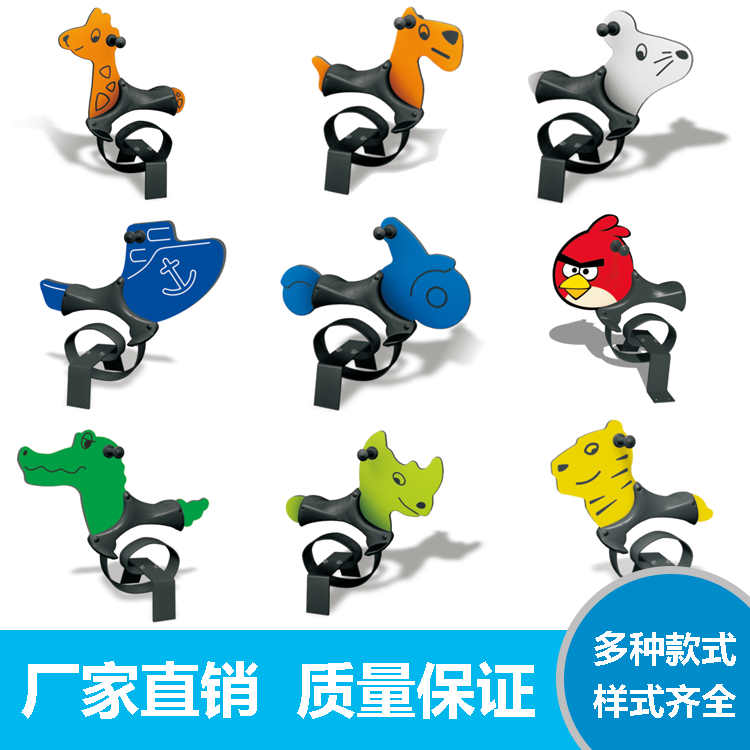 幼儿园儿童摇马公园小区广场塑料弹簧摇椅户外玩具卡通木马摇摇乐，宝宝快乐成长的秘密武器！