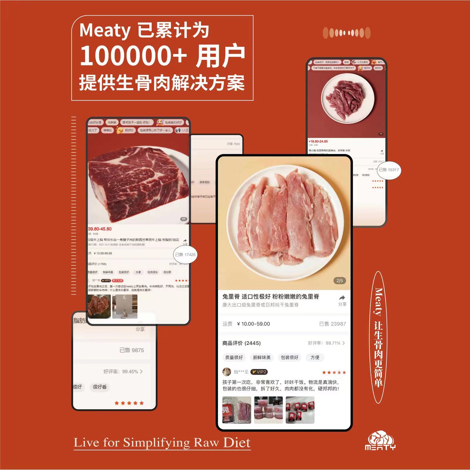 肉肉控狂喜！Meaty生骨肉澳洲羊腿包羊肉，增肥发腮太香了！这波真的不冲亏大了