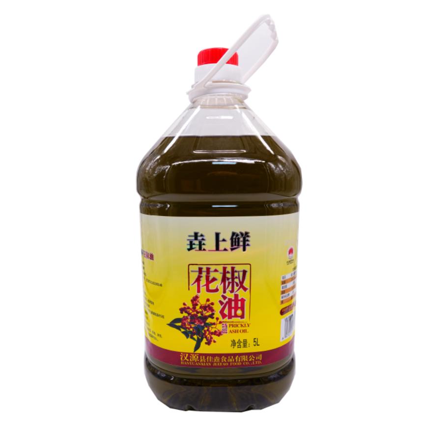 四川优粮正宗花椒油5升L商用大桶装：麻辣鲜香的秘密武器，包邮到家！