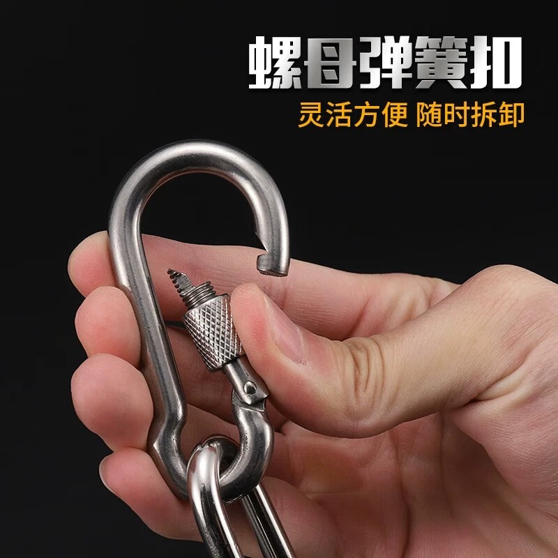 防咬狗牵引铁链：遛狗神器，保护你我他！