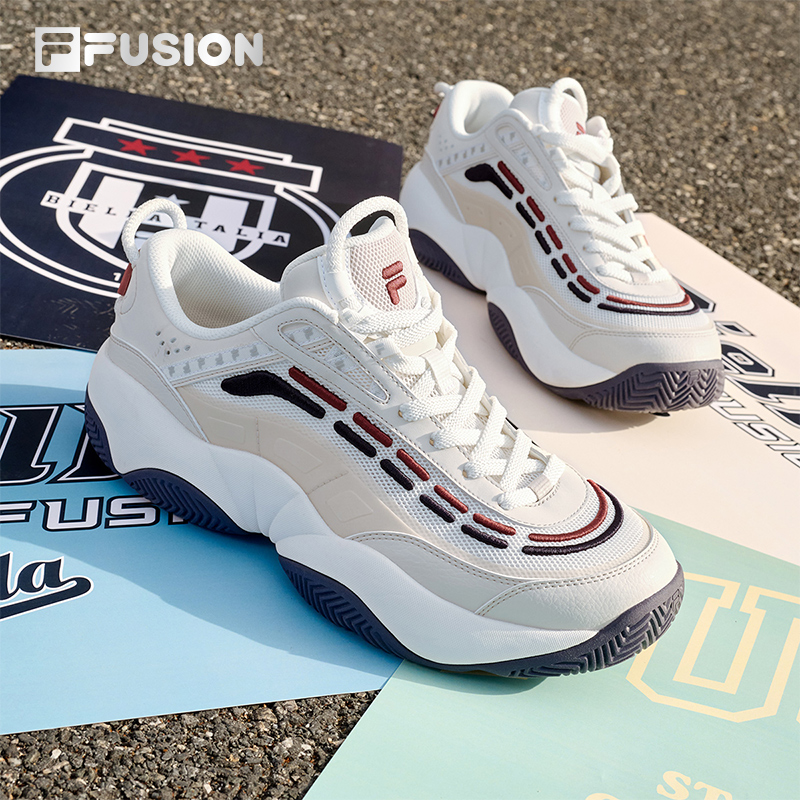 FILA FUSION斐乐潮牌火焰鞋：复古篮球鞋引领2025秋潮流