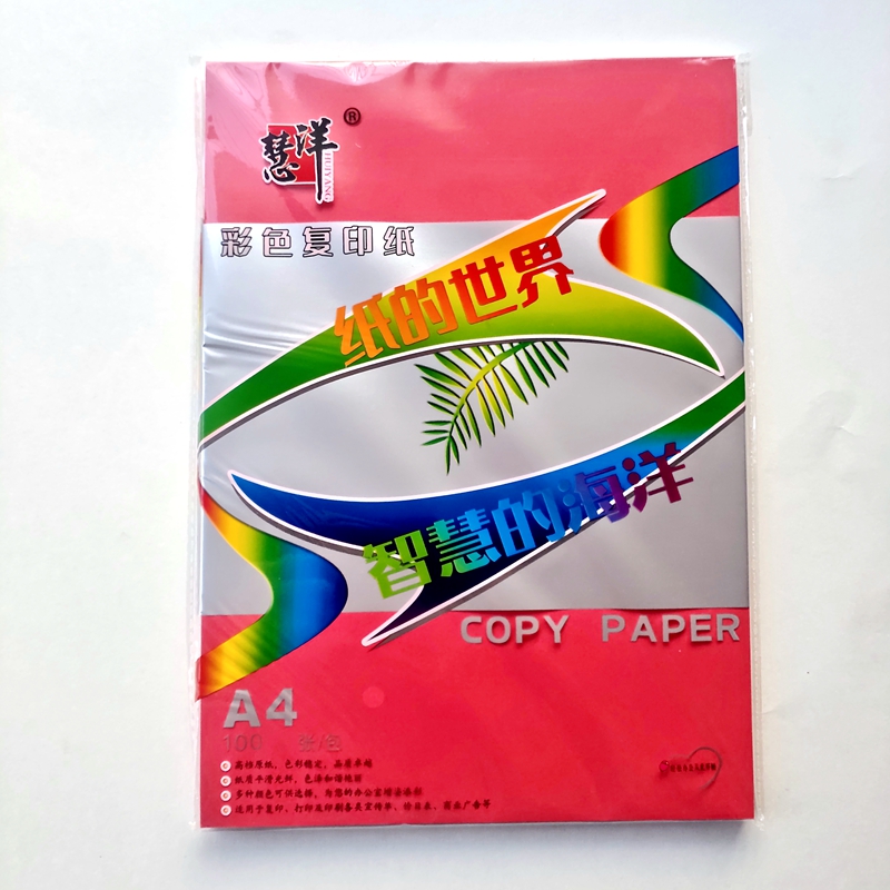 慧洋红色正方形剪纸20cm折纸幼儿园儿童小学生A4手工千纸鹤彩纸：创意手工，点亮童心！