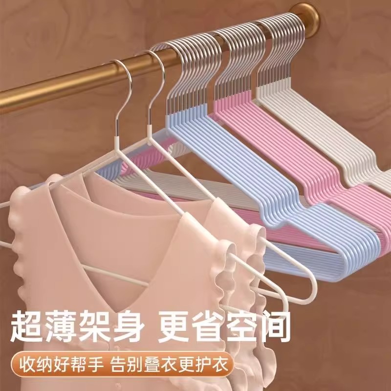 宿舍必备神器！2025新款学生专用防滑衣架，整理衣物不再愁！✨