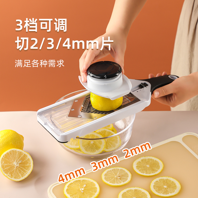 柠檬切片器：奶茶店必备神器，让水果切割变得轻松有趣！