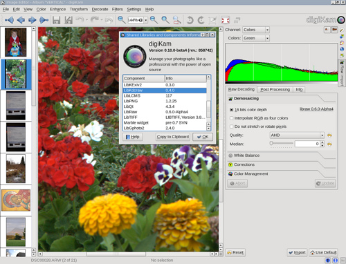 LibRaw For Linux0.16.0