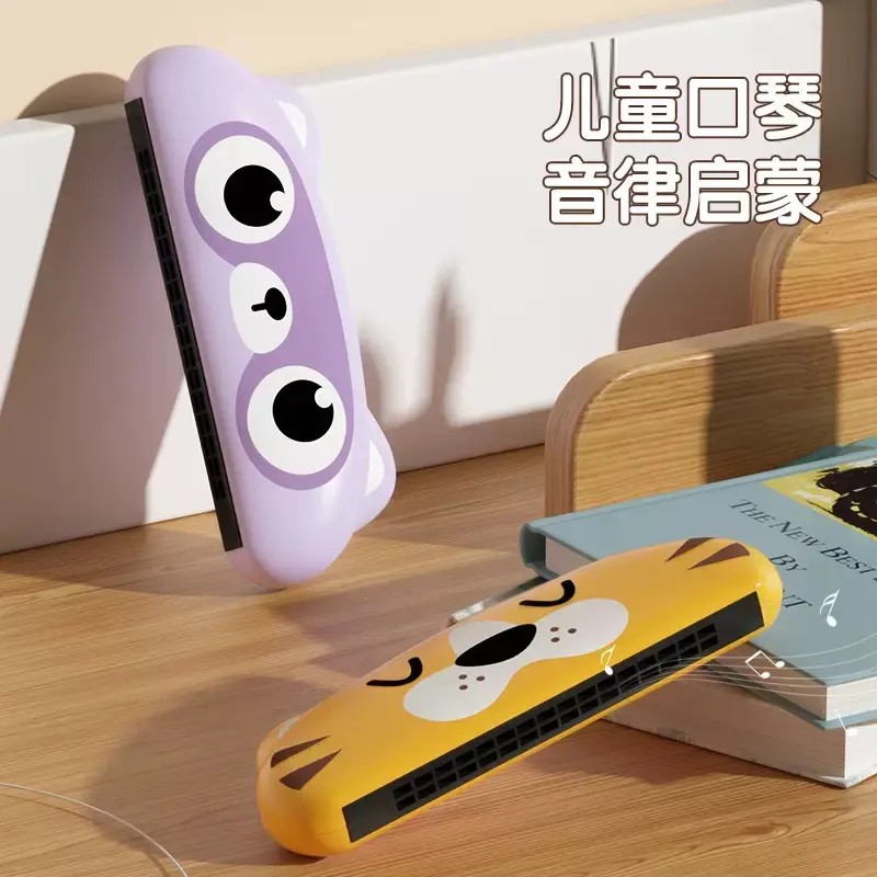 儿童口琴玩具：3岁宝宝也能轻松掌握的吹奏乐器，开启音乐之旅！