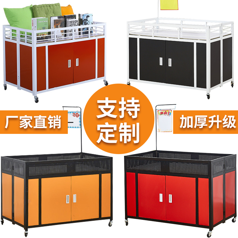 超市促销车大揭秘：如何用折叠花车货架玩转服装店特价展示？