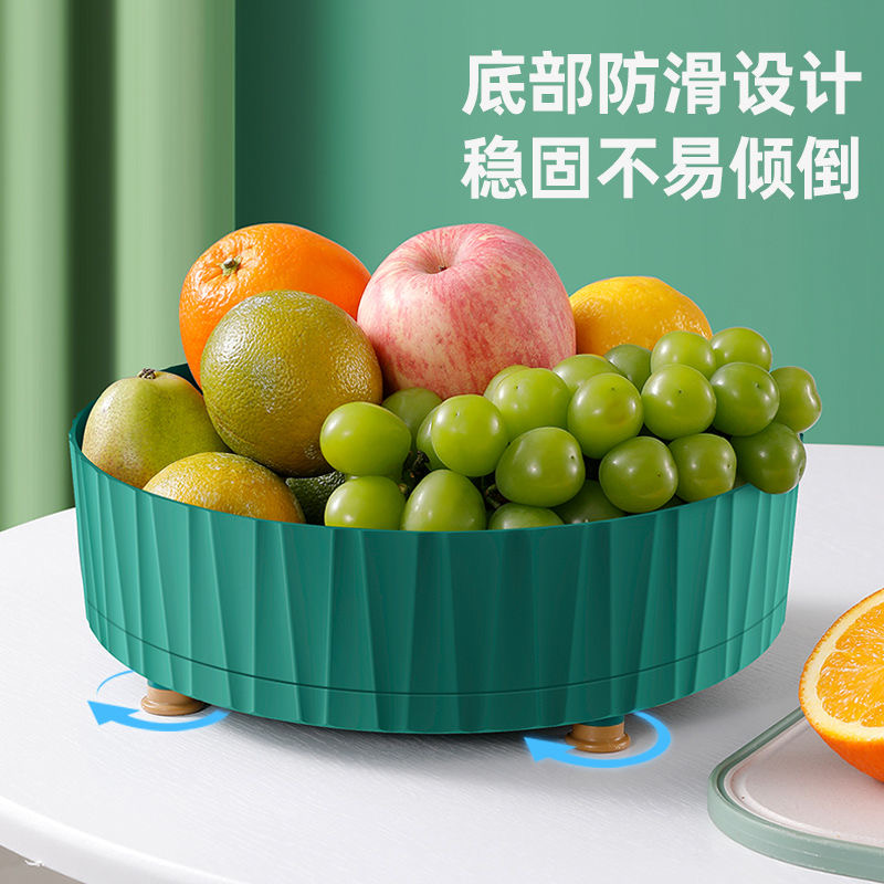 厨房神器大揭秘！360度旋转调料架，轻奢水果盘，让你的厨房瞬间高大上✨