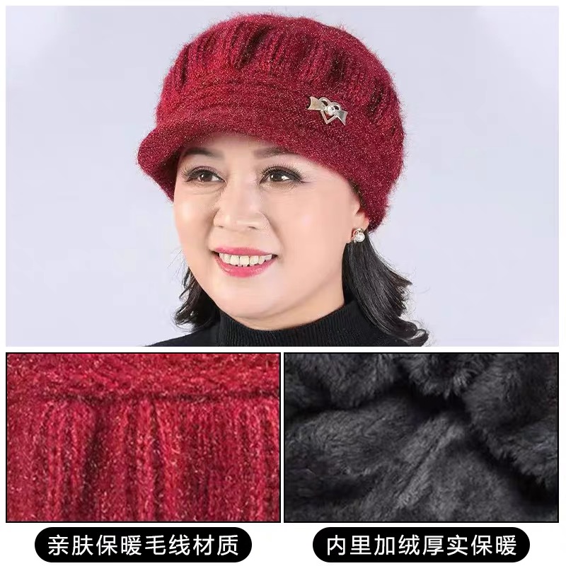 冬天女款针织帽子如何搭配更时尚？
